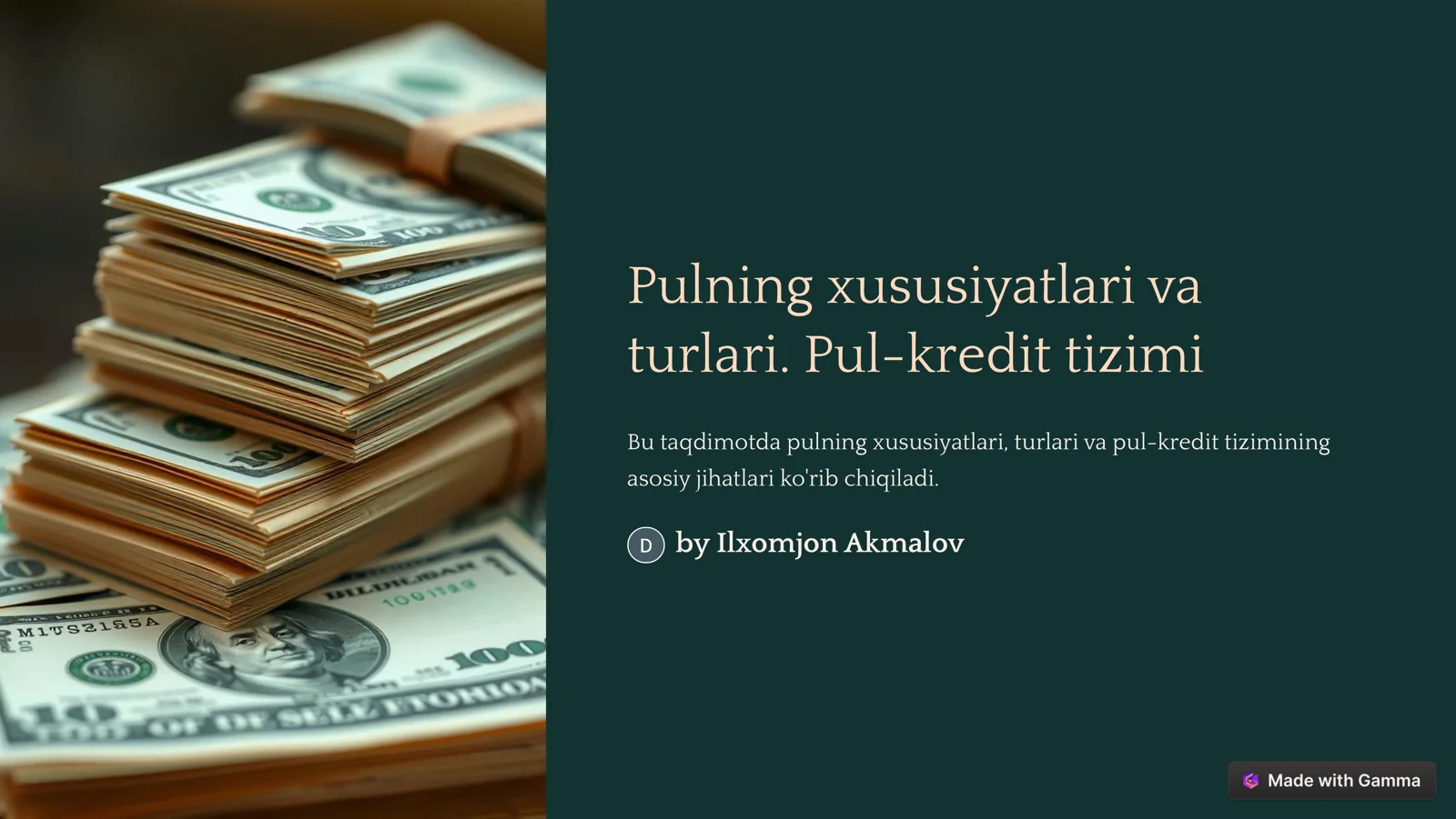 Product slide 1