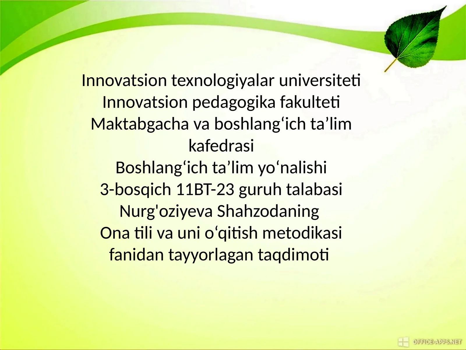 Product slide 1