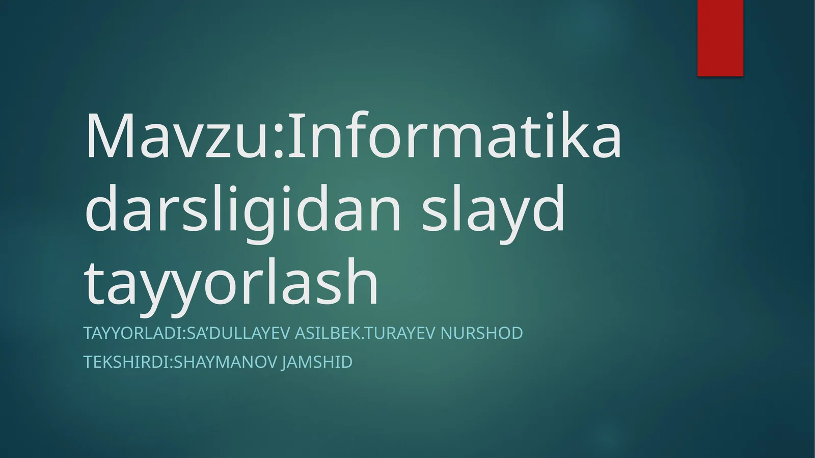 Product slide 1