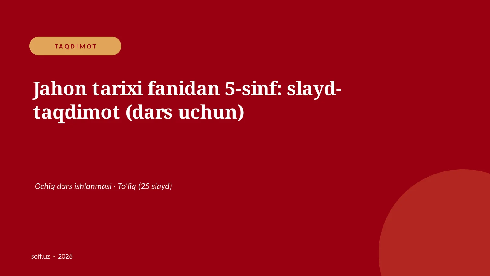 Product slide 1