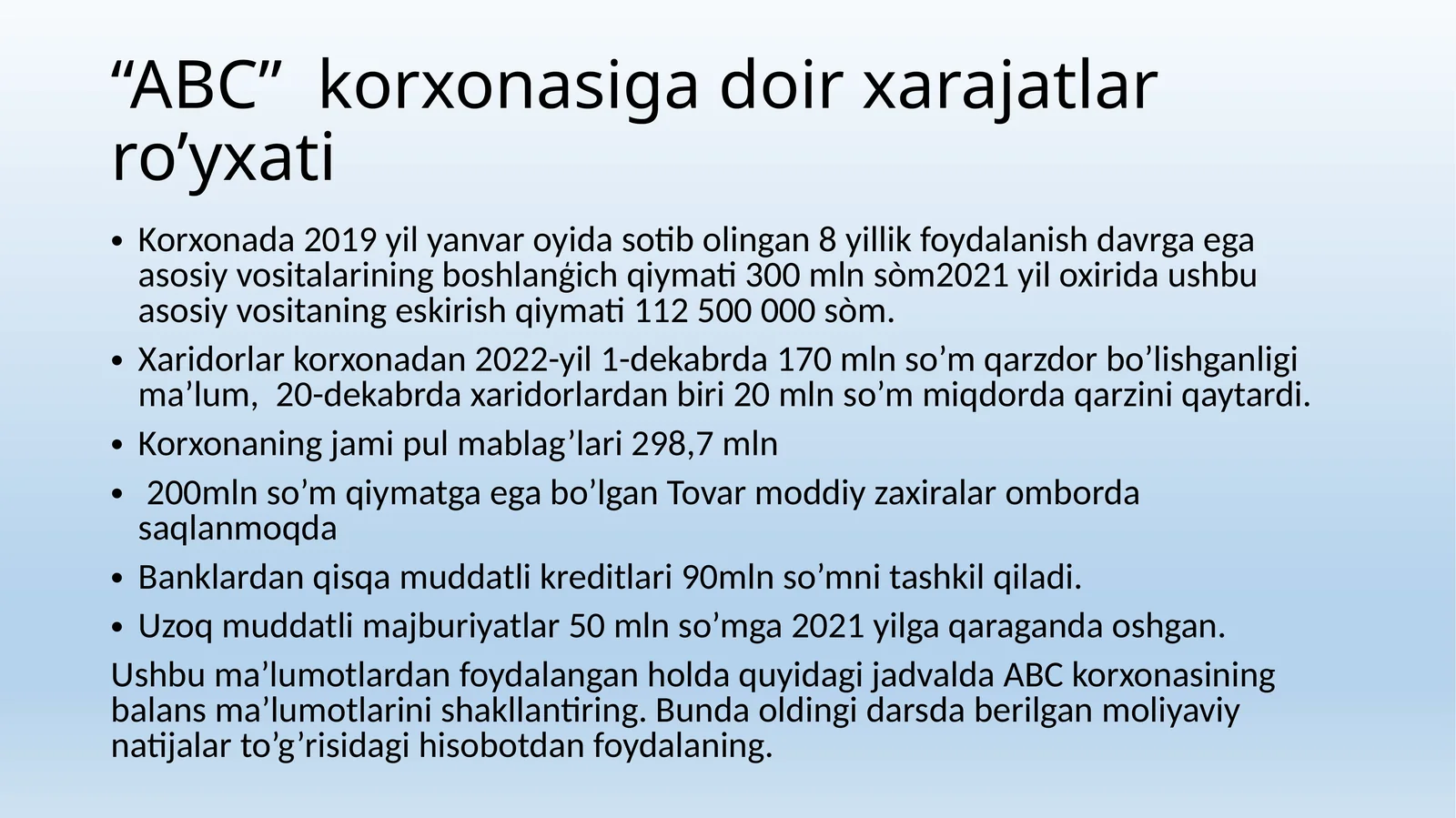 Product slide 1