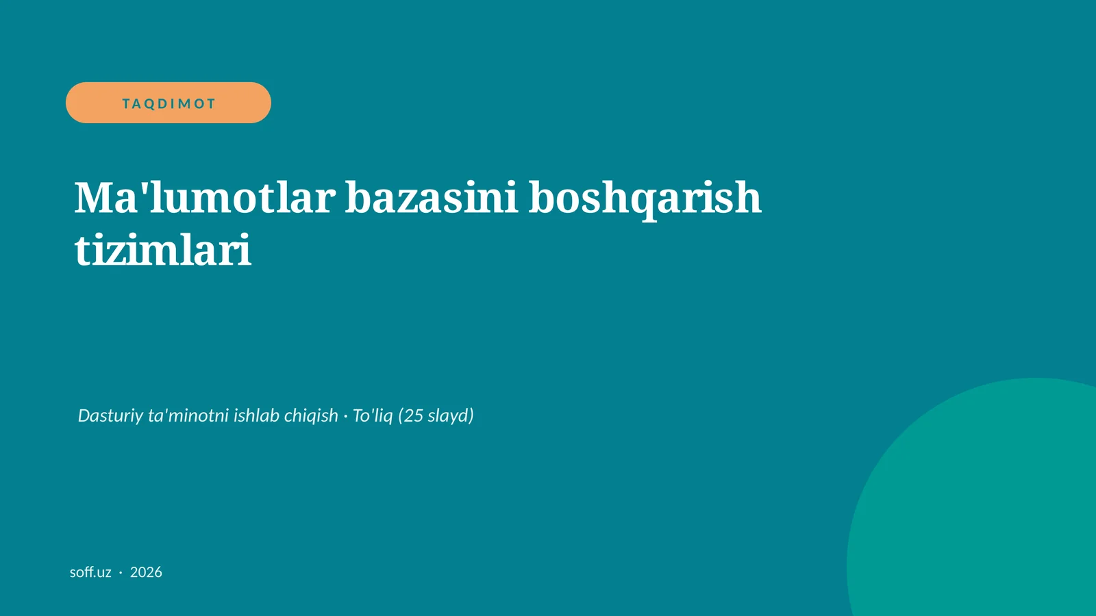 Product slide 1