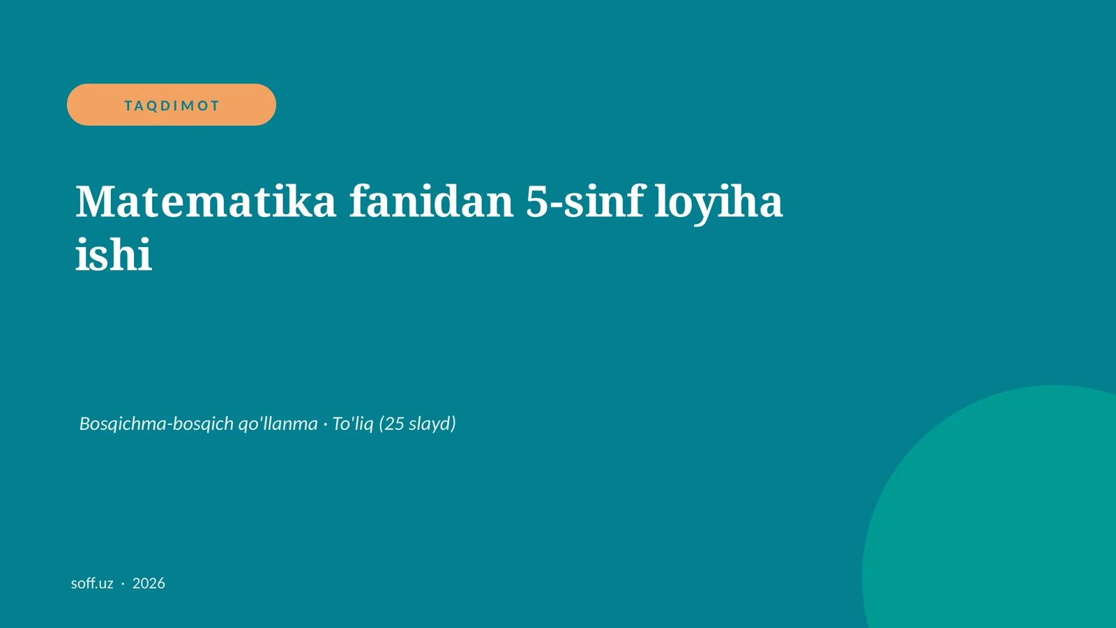 Product slide 1