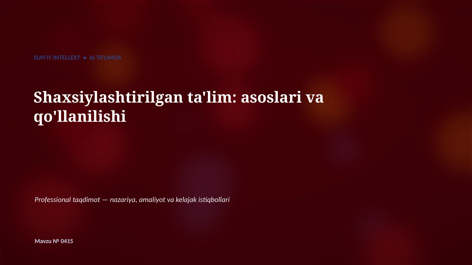 Product slide 1