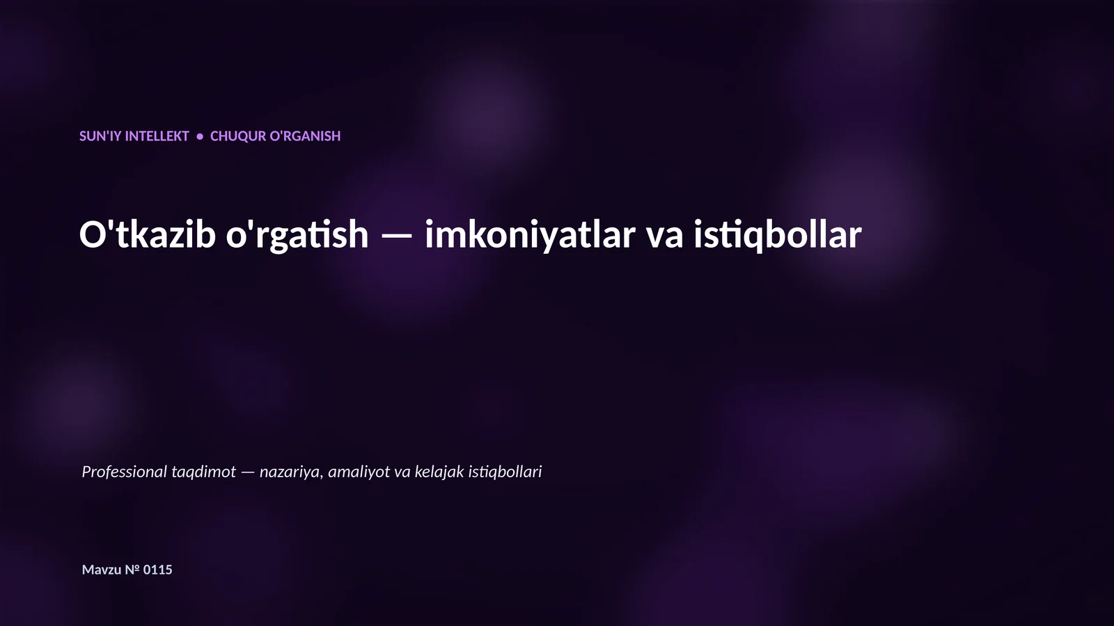 Product slide 1