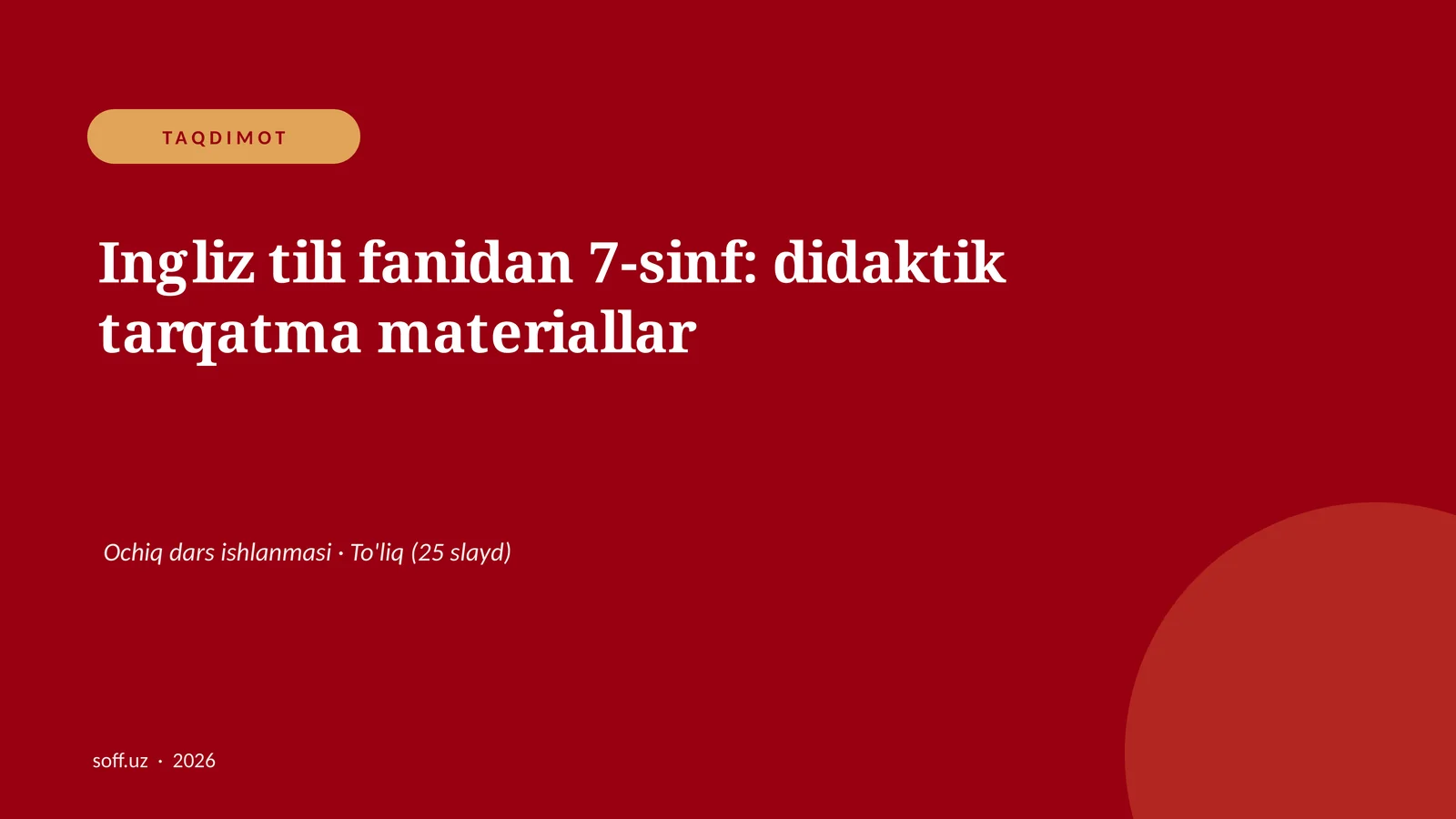 Product slide 1