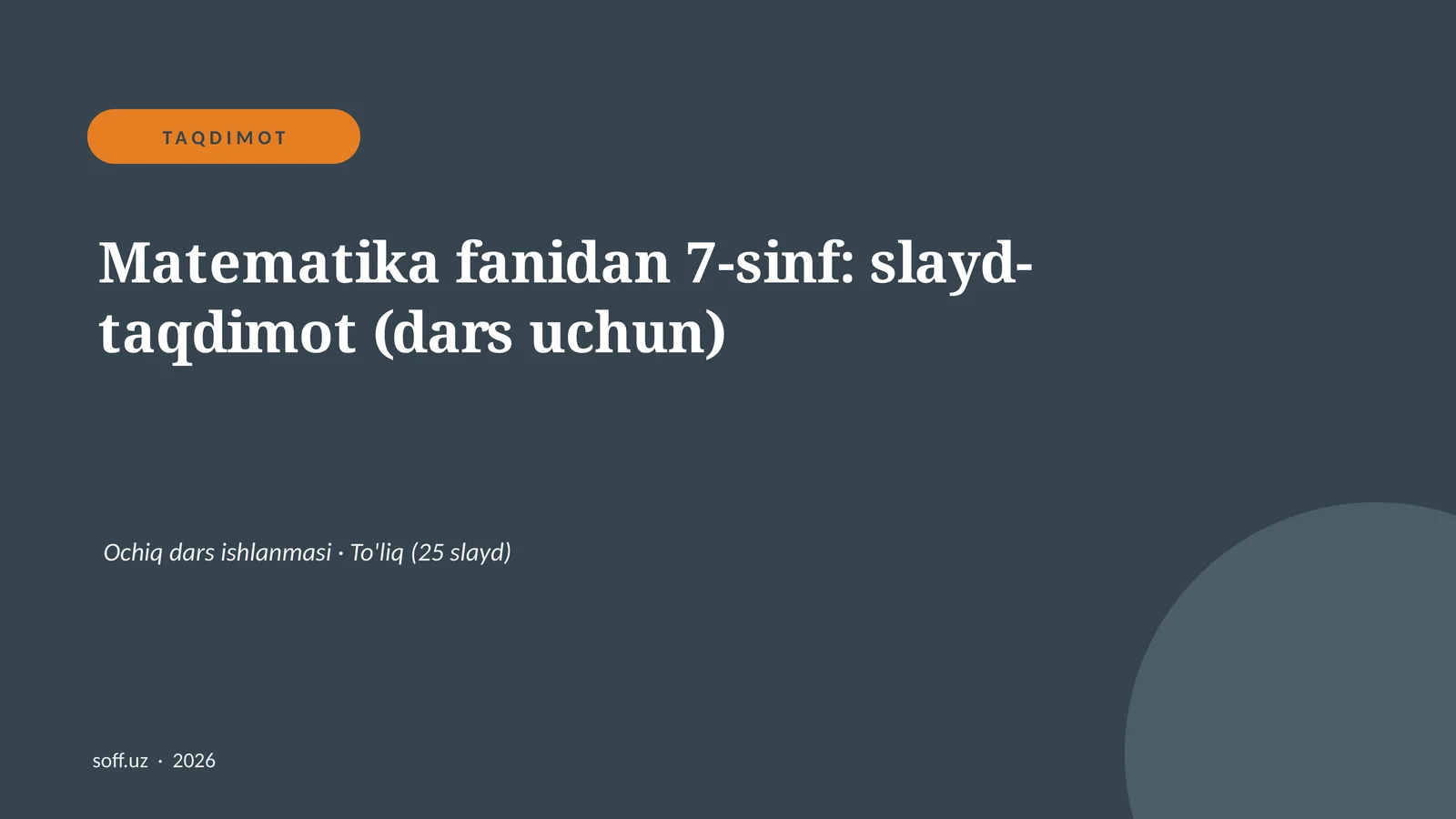 Product slide 1