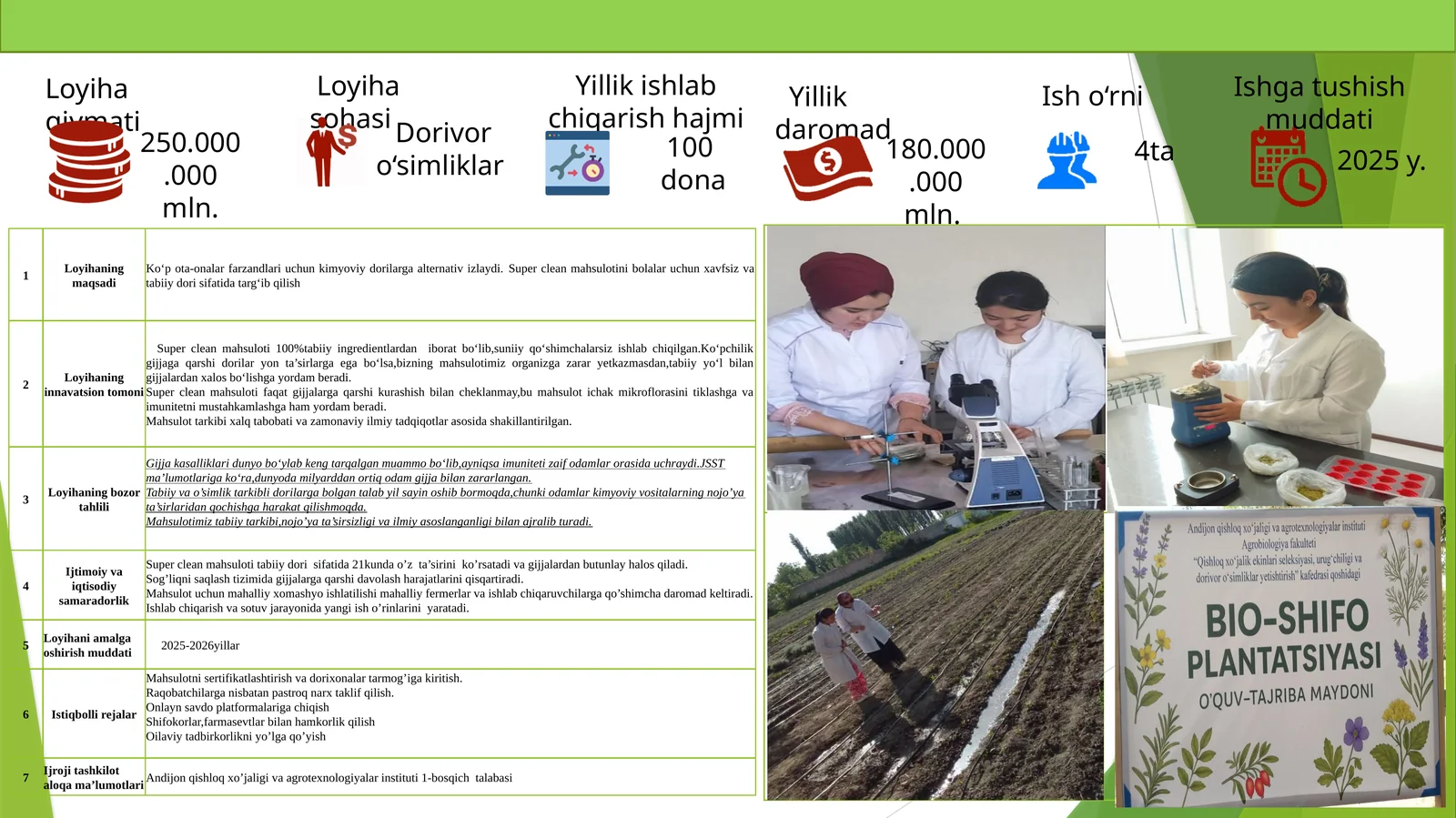 Product slide 1