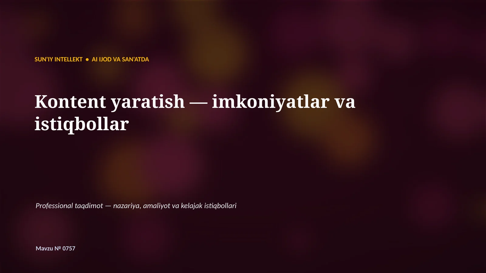 Product slide 1