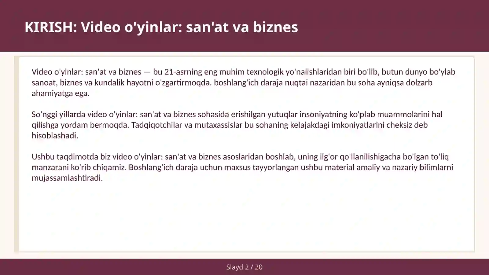 Product slide 2