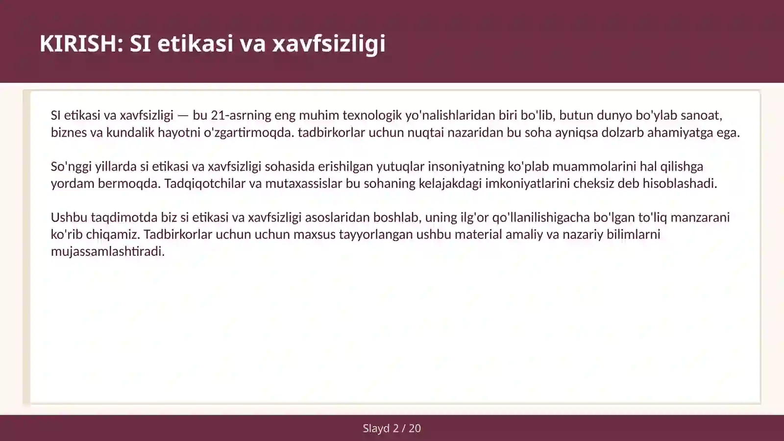 Product slide 2
