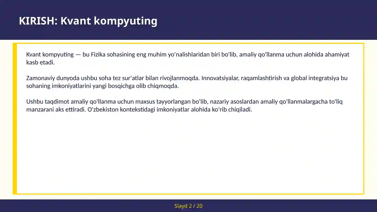 Product slide 2