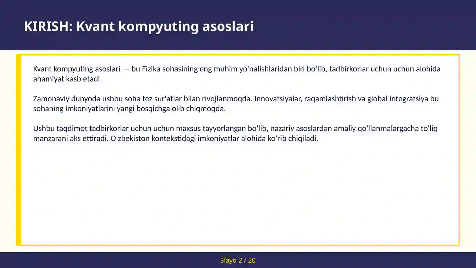 Product slide 2