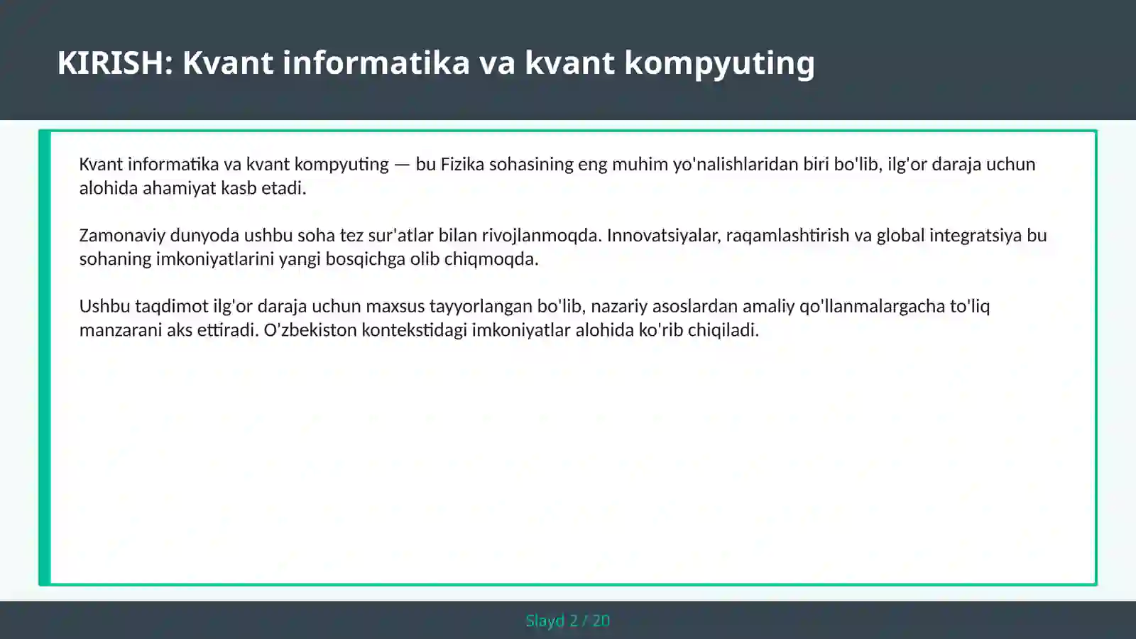 Product slide 2