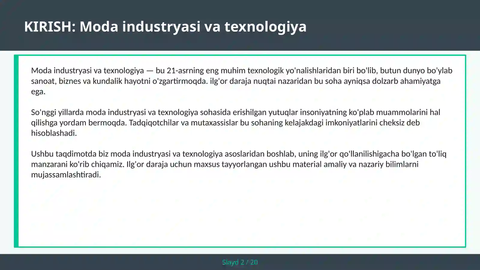 Product slide 2