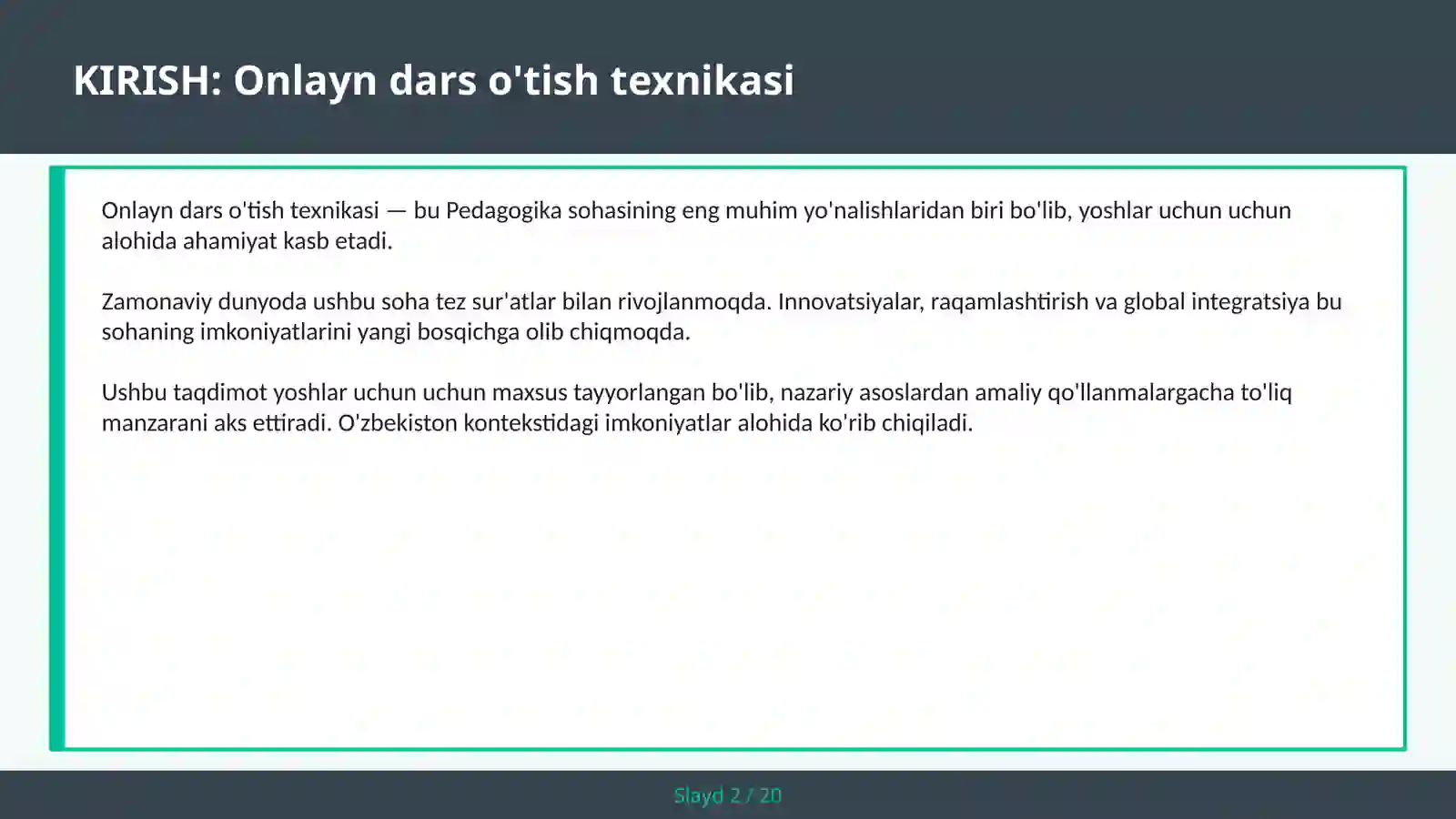 Product slide 2
