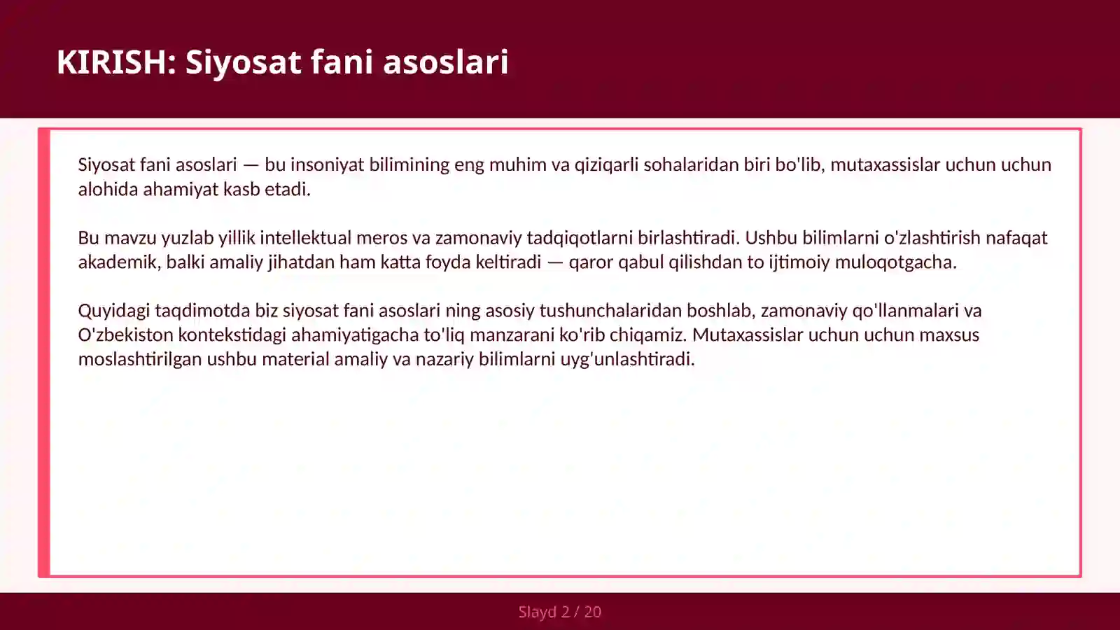 Product slide 2