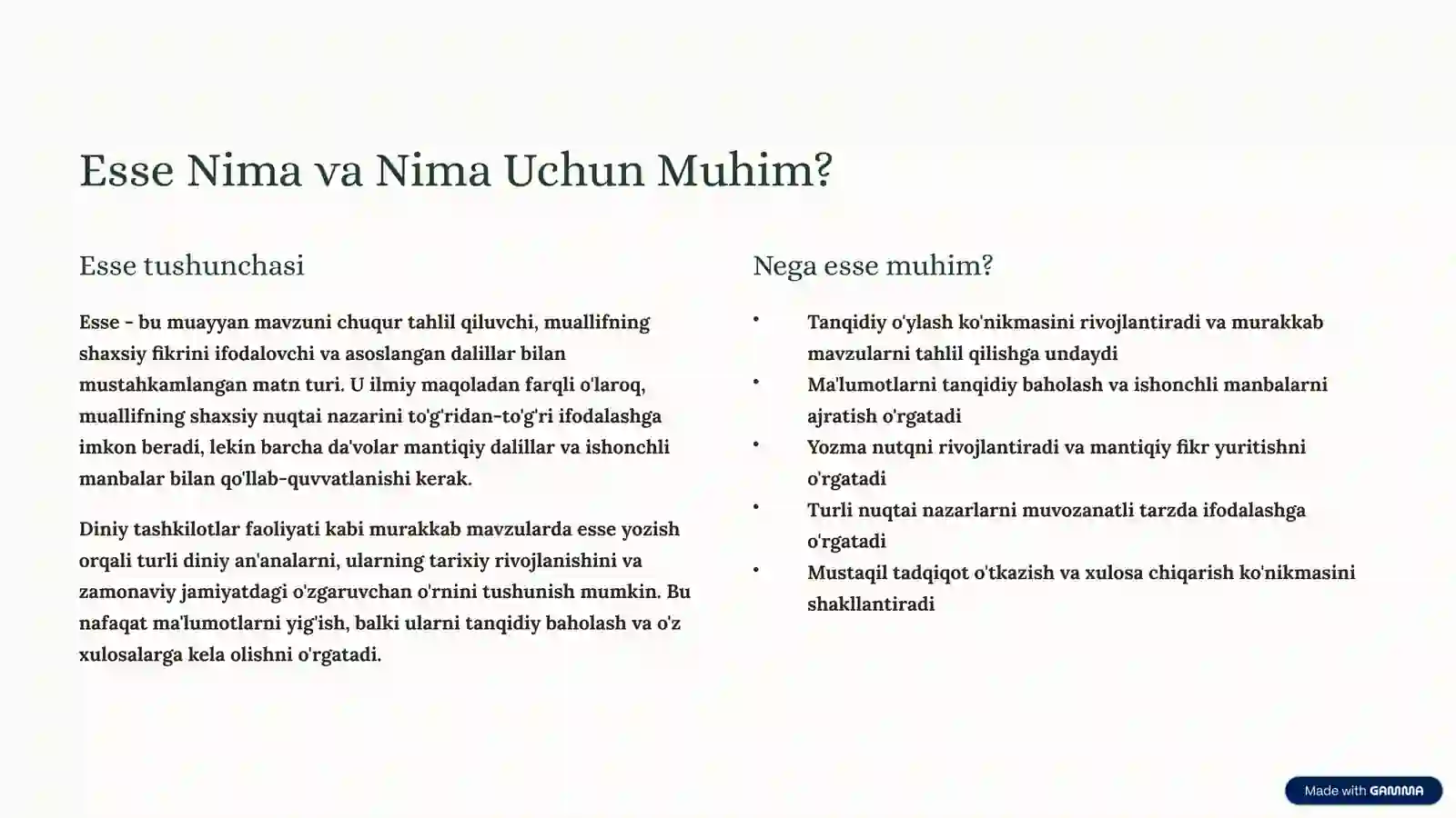 Product slide 2