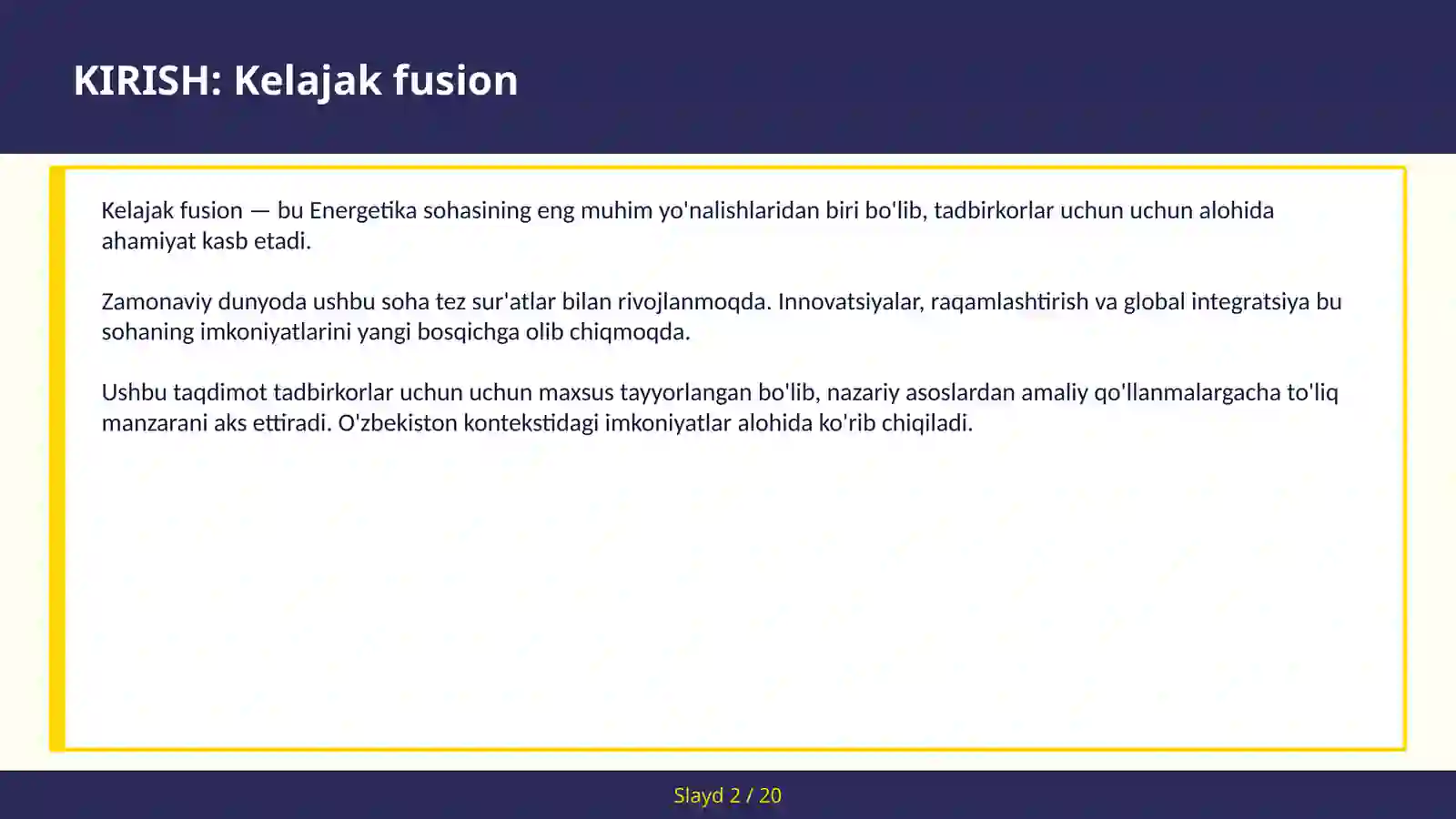 Product slide 2