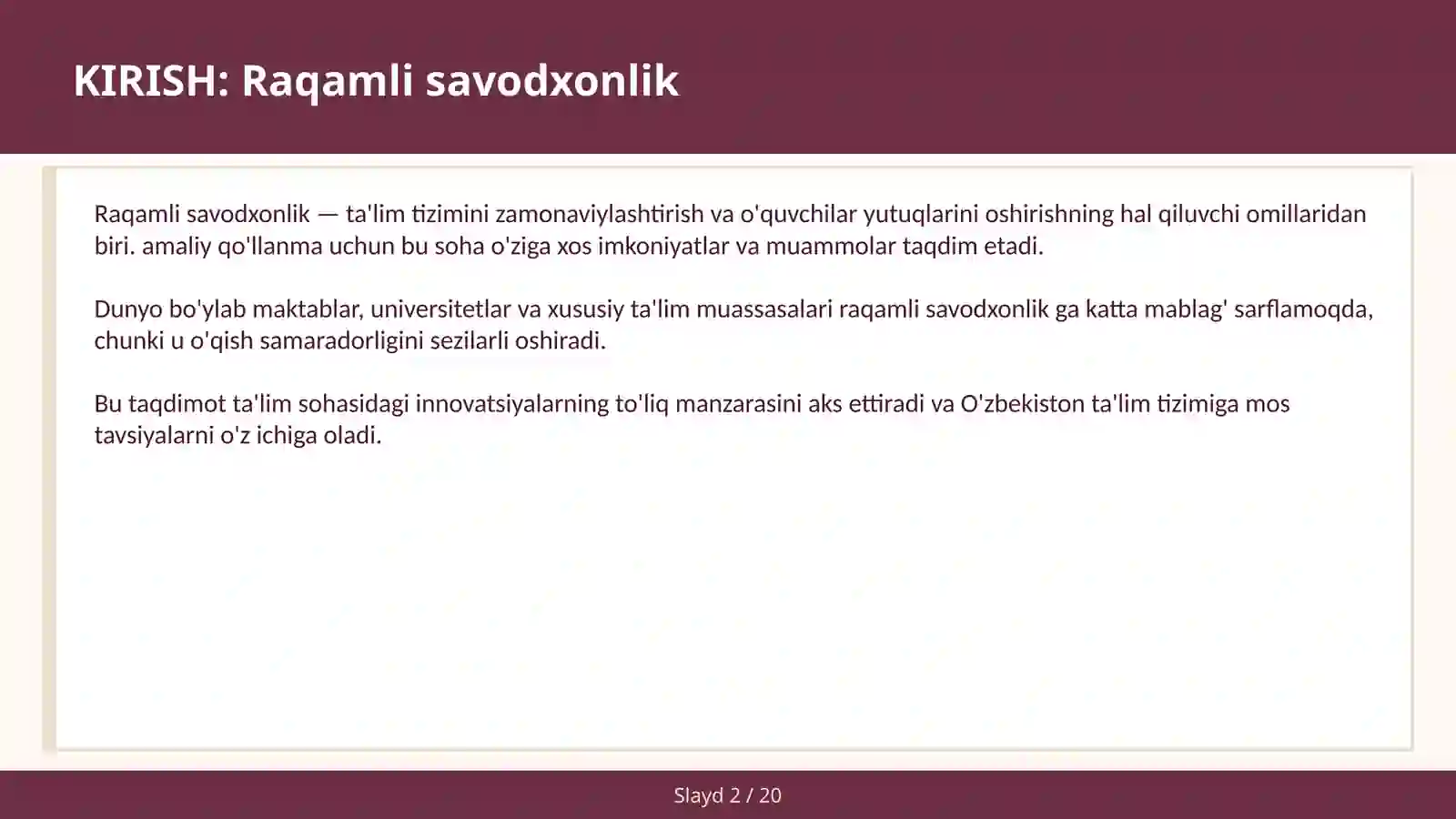 Product slide 2