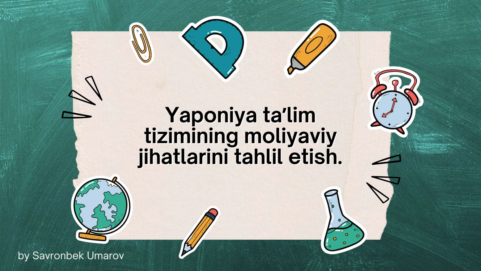 Yaponiya ta'lim tizimining moliyaviy jihatlari