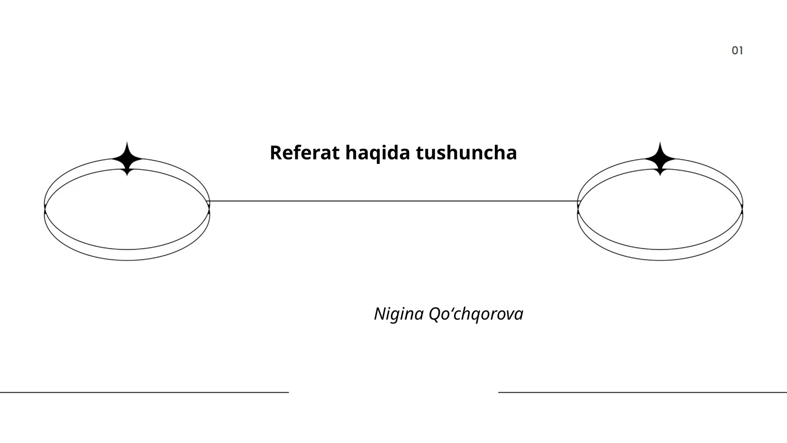 Referat tushunchasi va mohiyati
