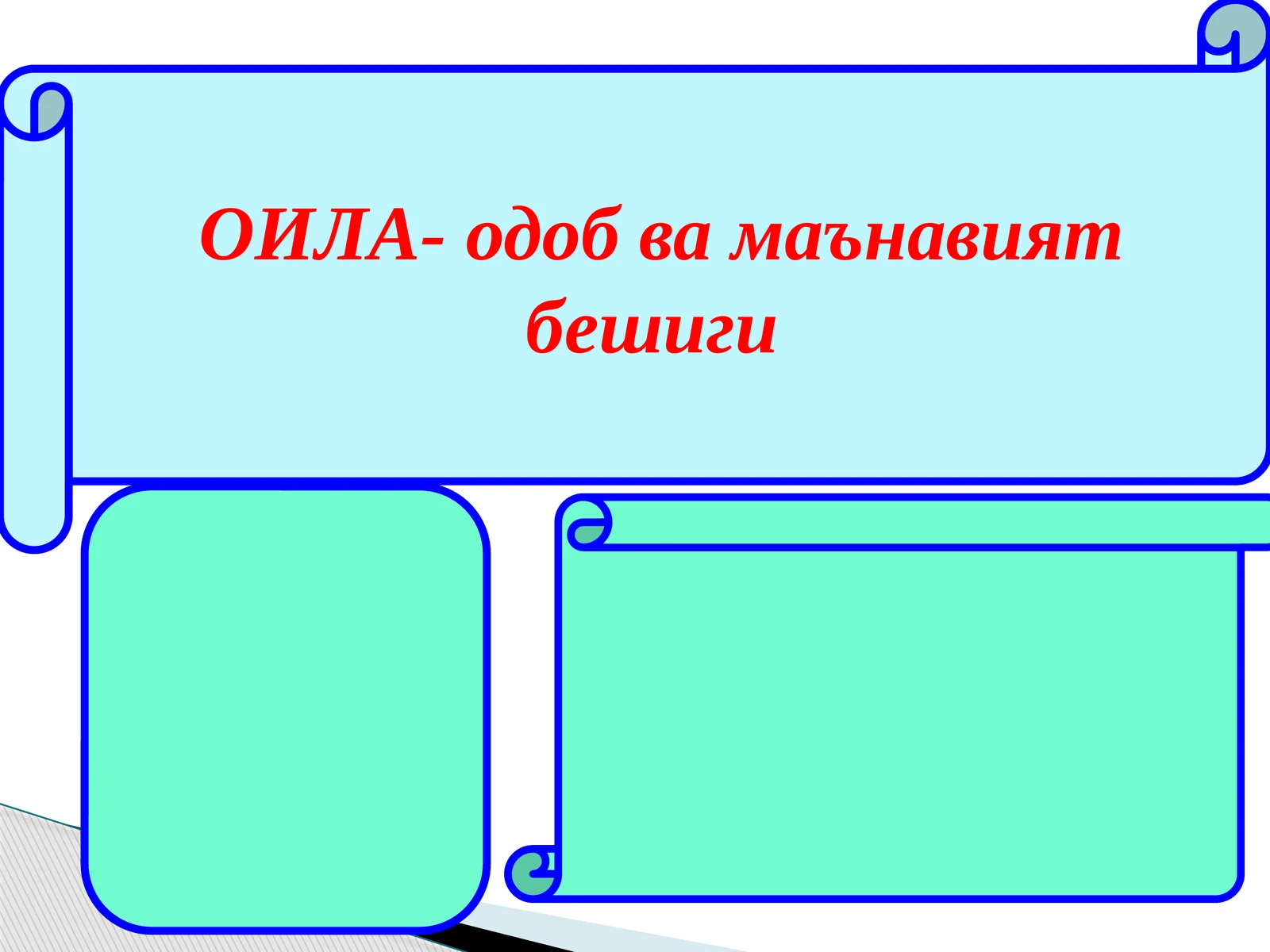 ОИЛА- одоб ва маънавият бешиги