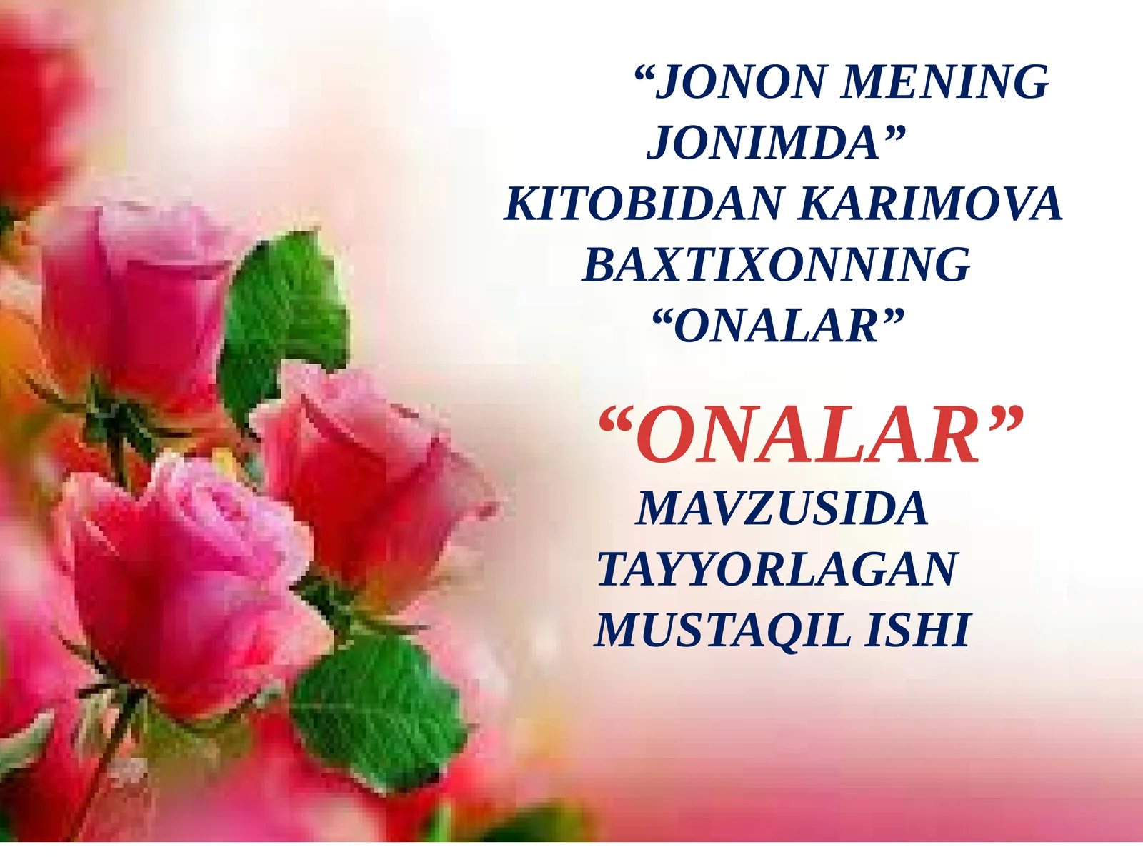 “ONALAR”