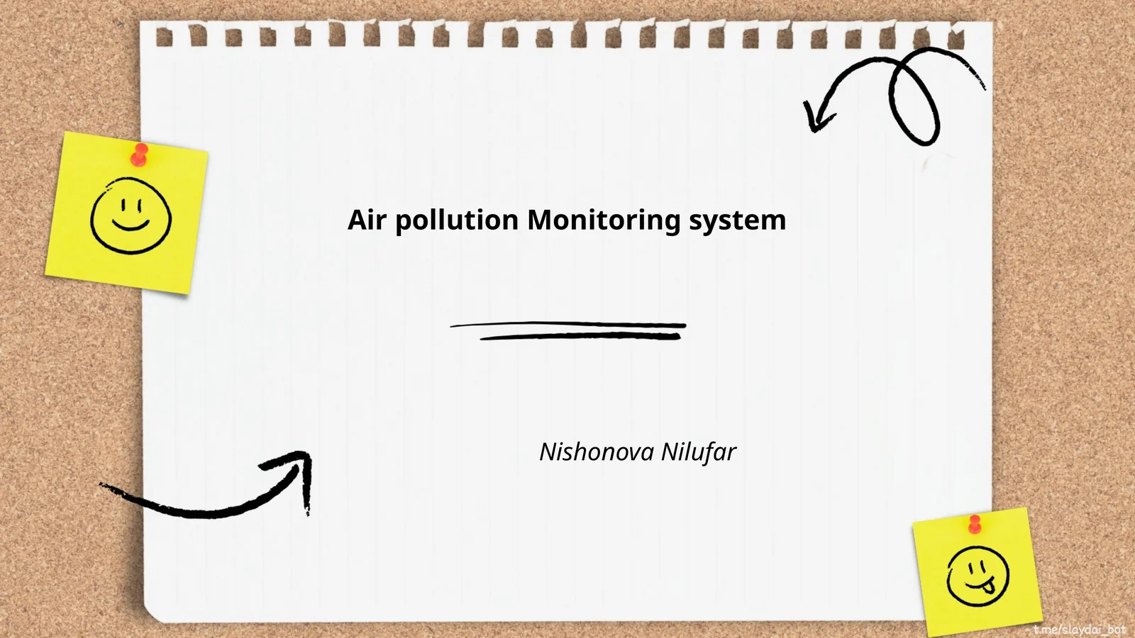 Air pollution Monitoring system