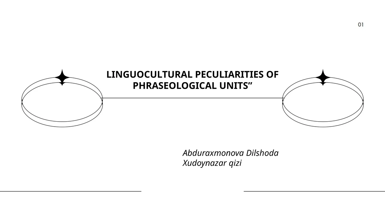 LINGUOCULTURAL PECULIARITIES OF PHRASEOLOGICAL UNITS