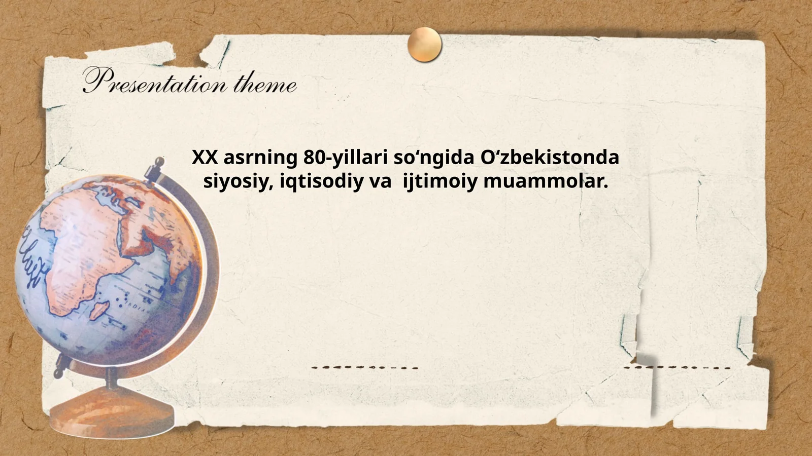 XX asrning 80-yillari so‘ngida O‘zbekistonda siyosiy, iqtisodiy va ijtimoiy muammolar