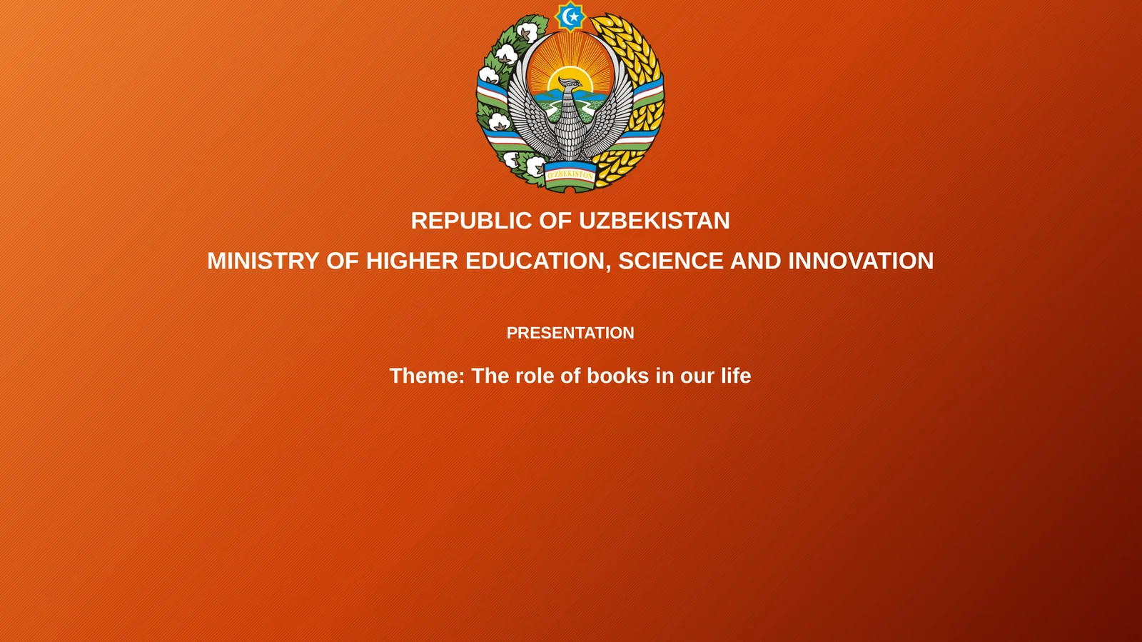 The role of books in our life