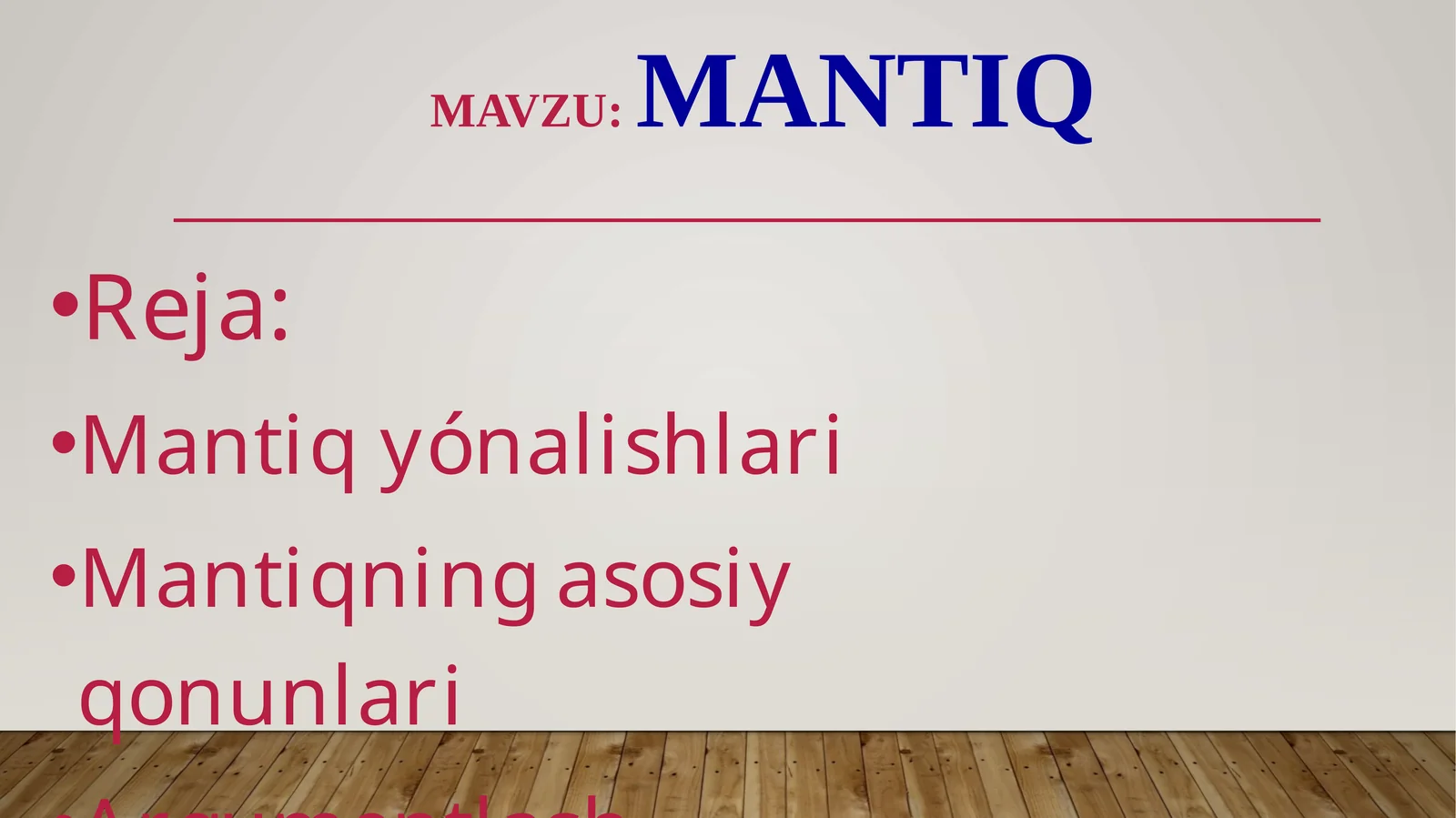 Mantiq