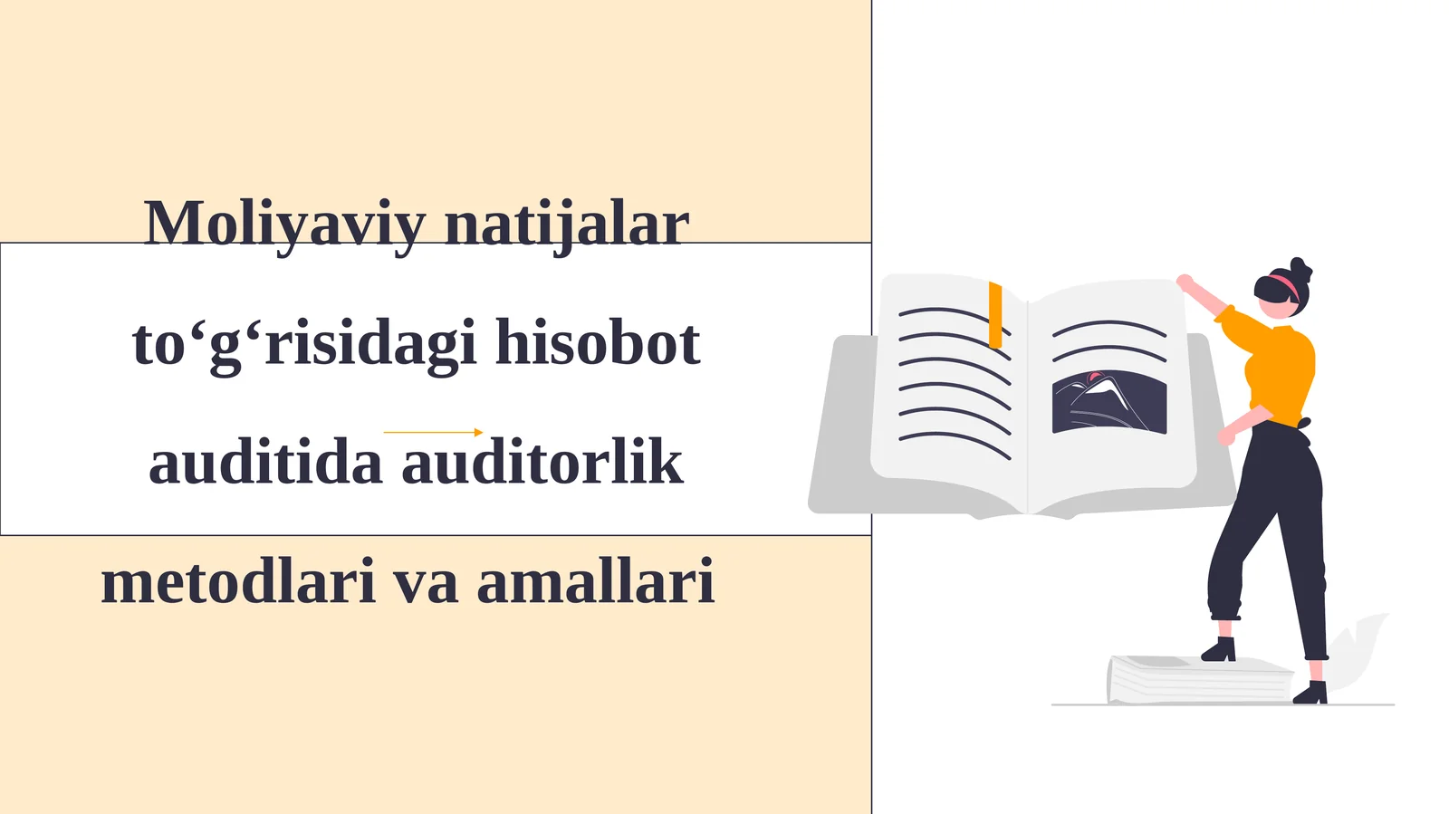 Moliyaviy natijalar to‘g‘risidagi hisobot auditida auditorlik metodlari va amallari