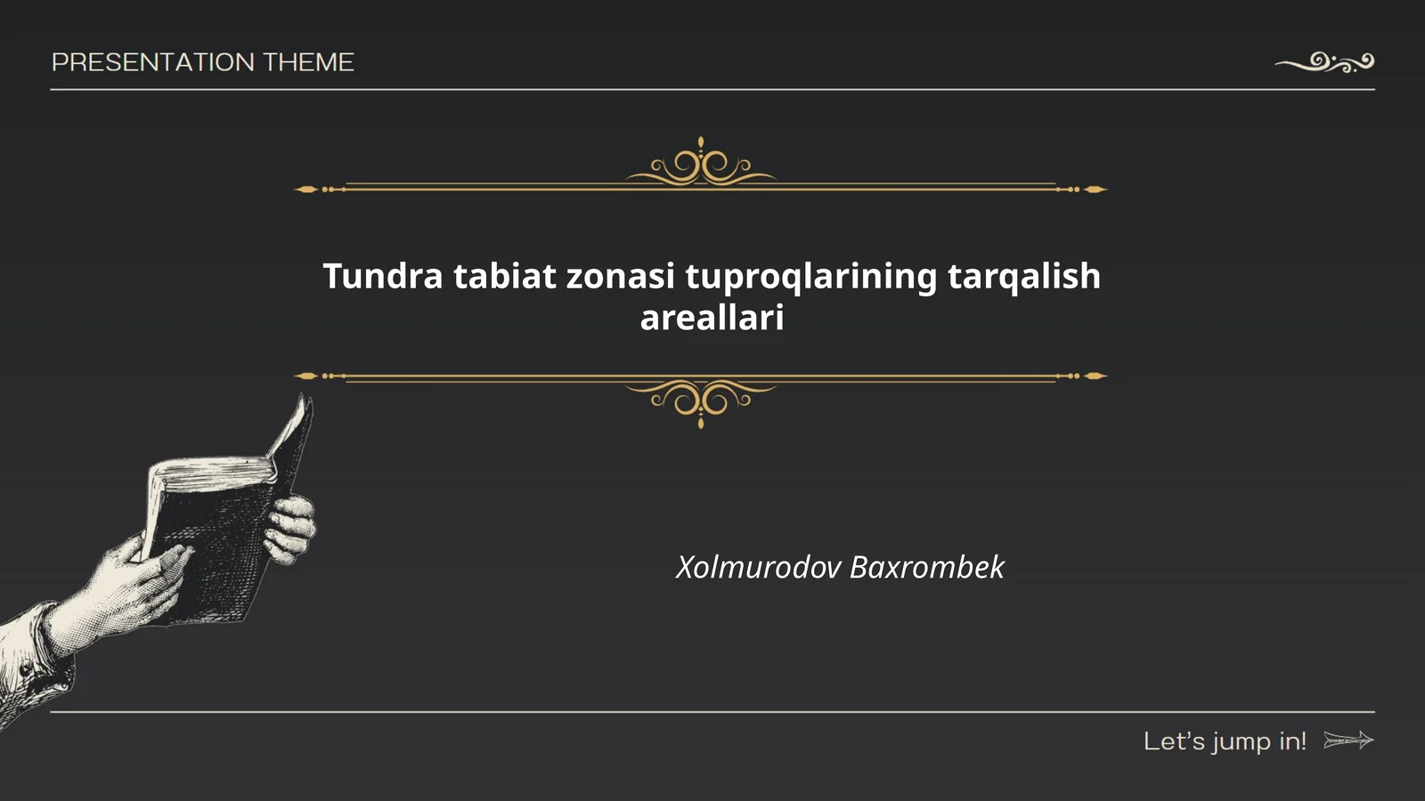Tundra tabiat zonasi tuproqlarining tarqalish areallari
