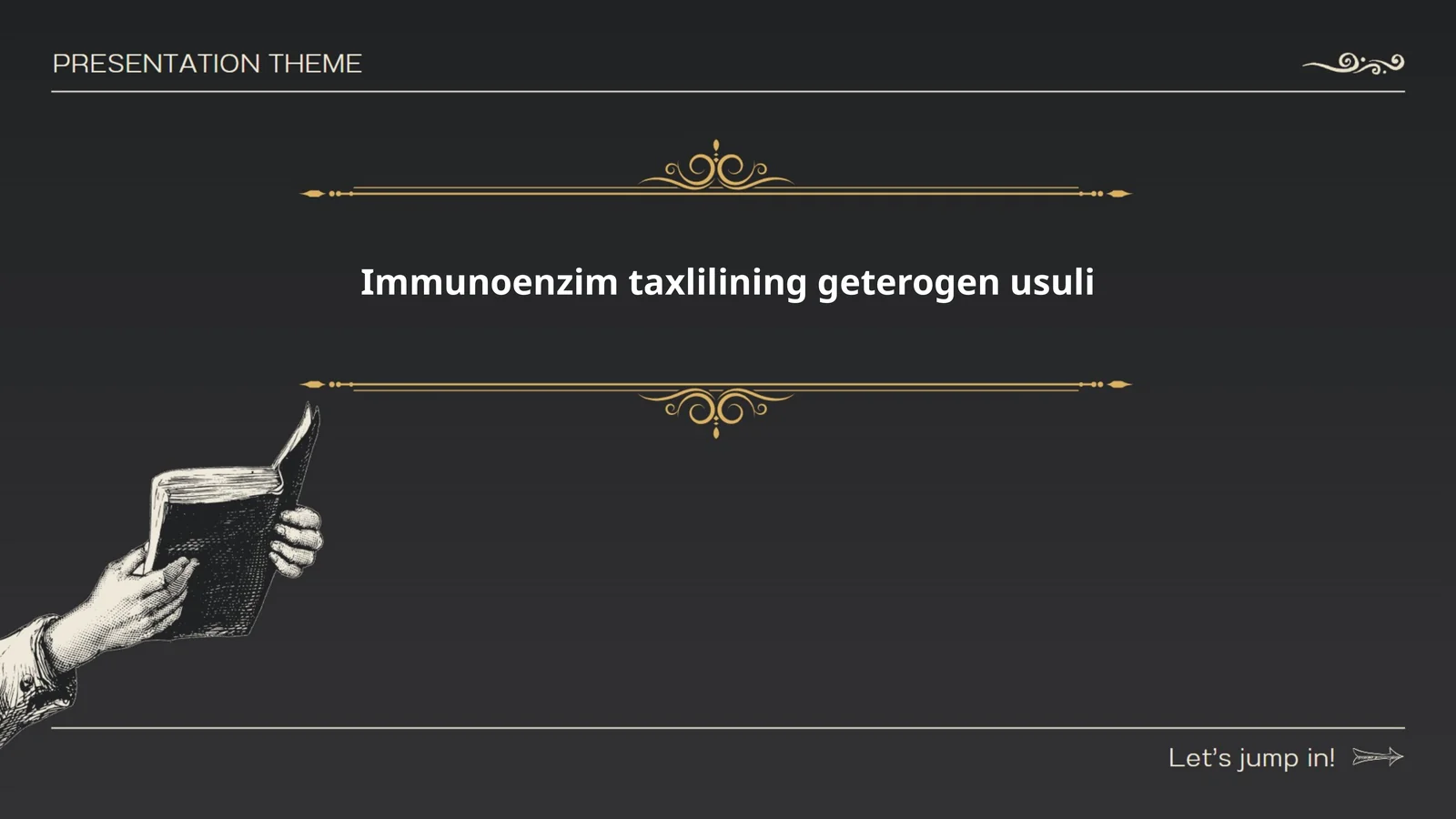 Immunoenzim taxlilining geterogen usuli