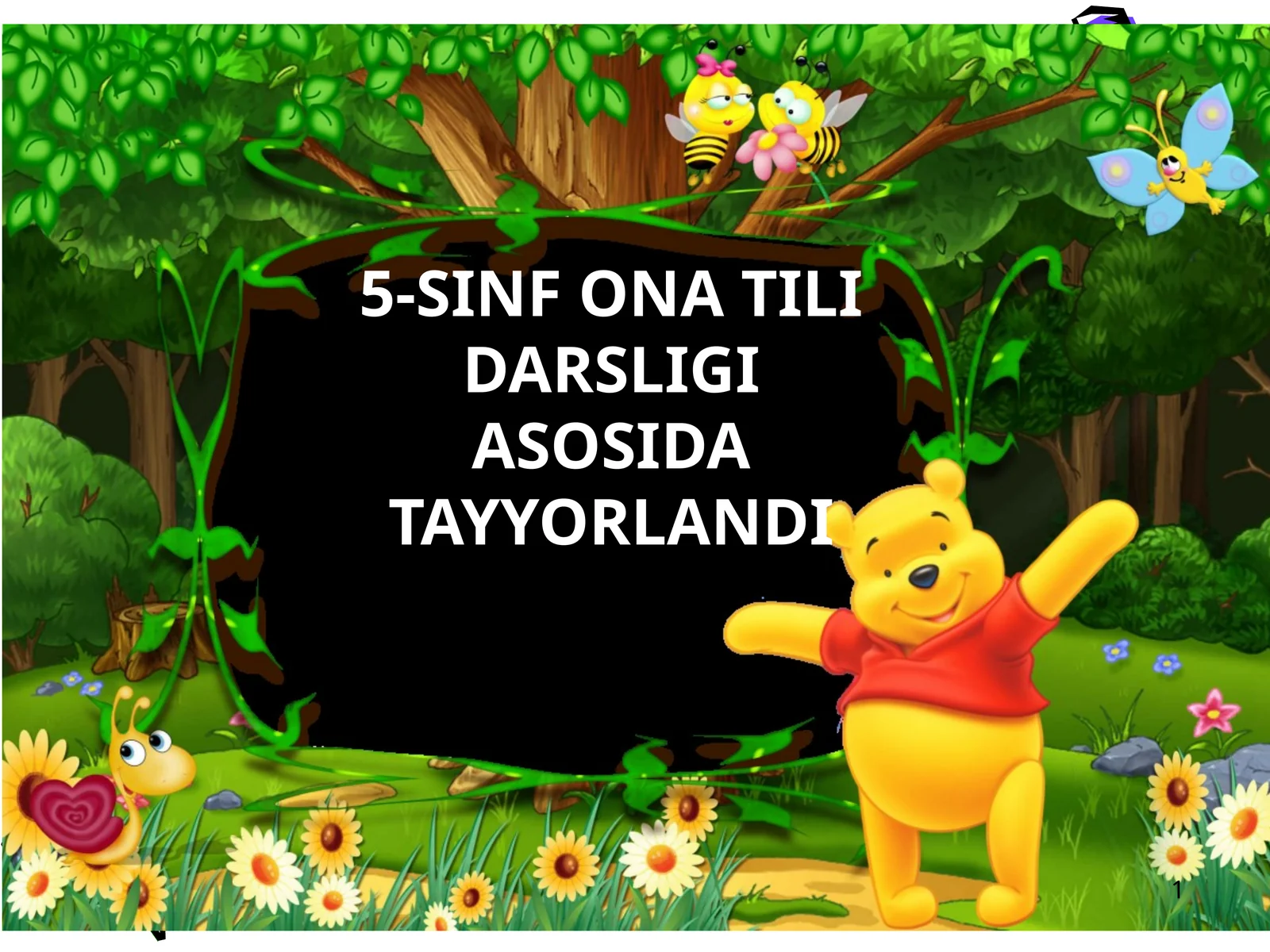 5-SINFONA TILI DARSLIGI ASOSIDA TAYYORLANDI