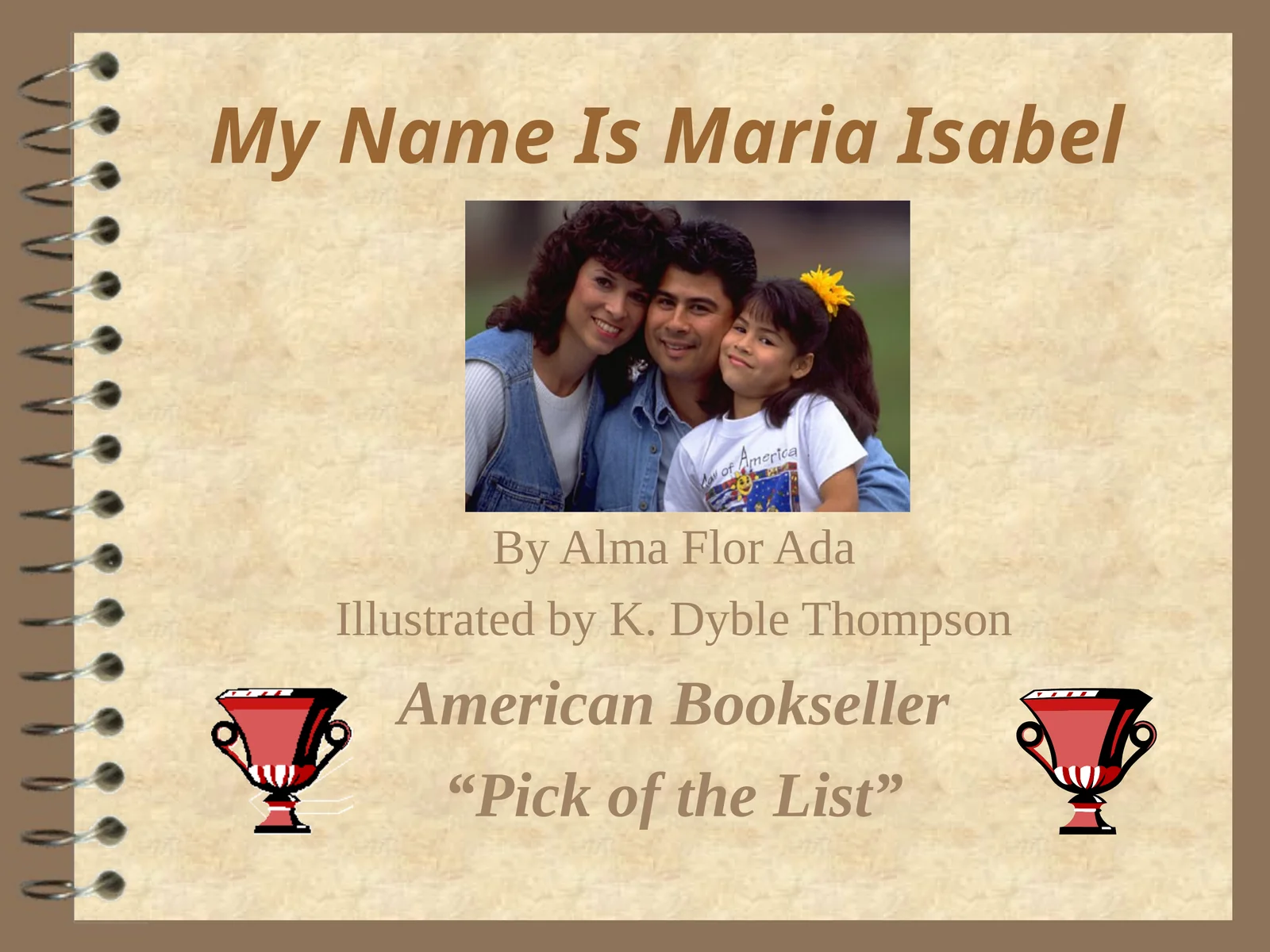 My Name Is Maria Isabel
