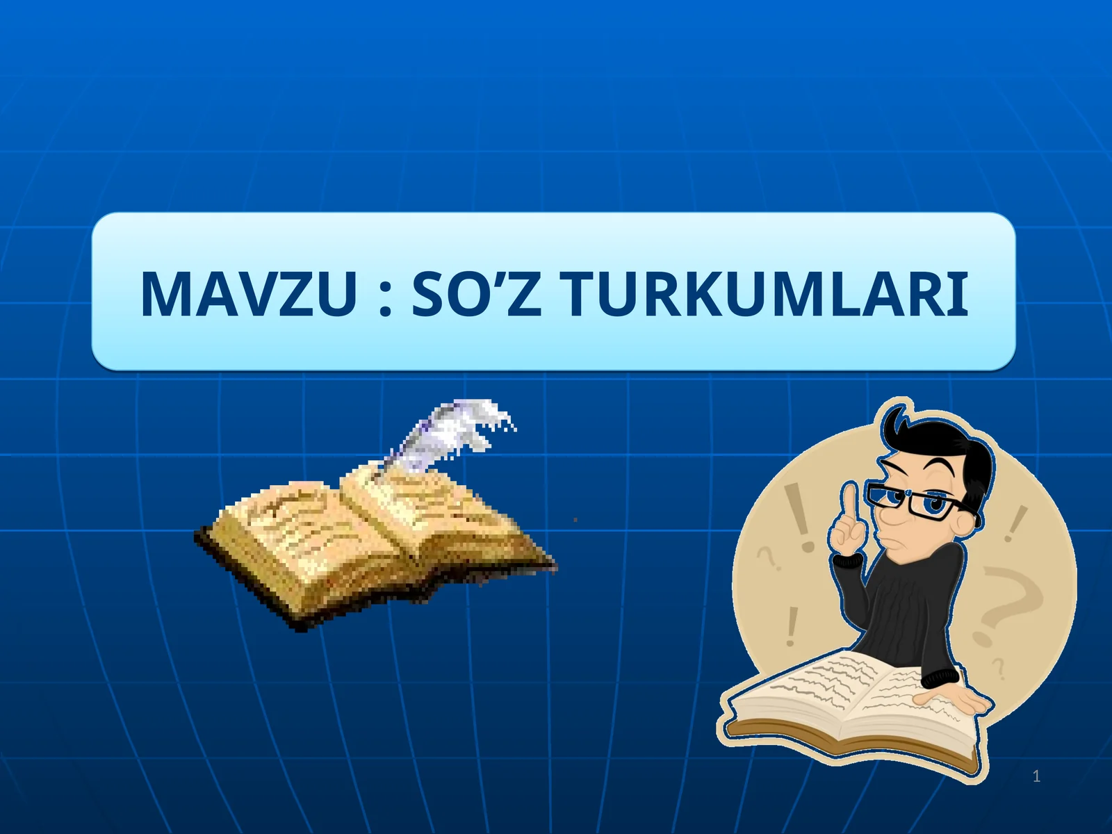 SO’Z TURKUMLARI