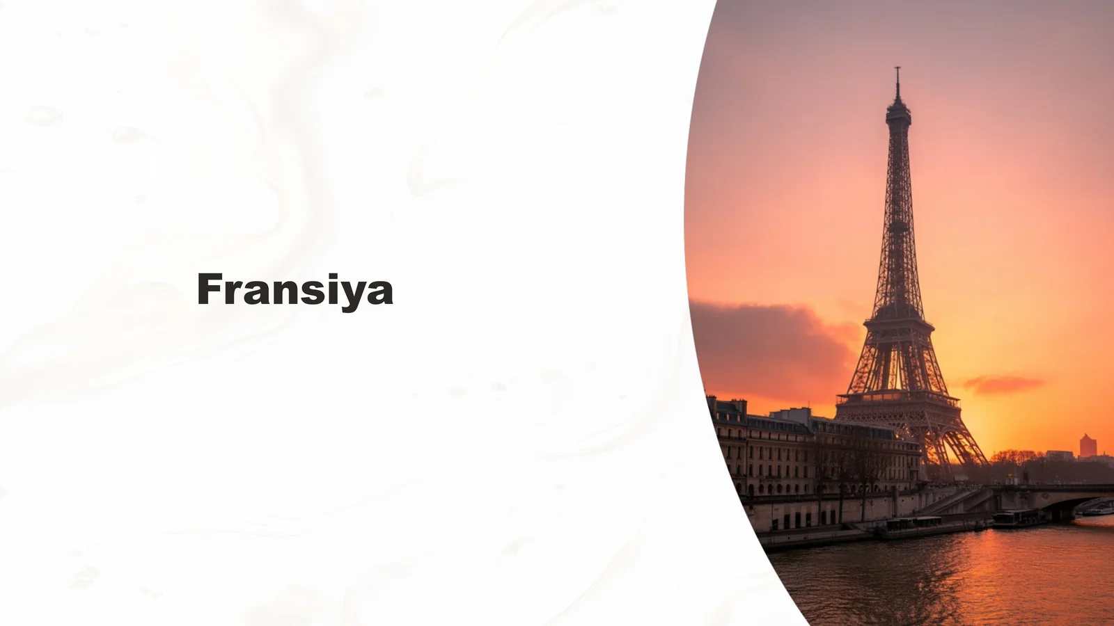 Fransiya Geografik Joylashuvi