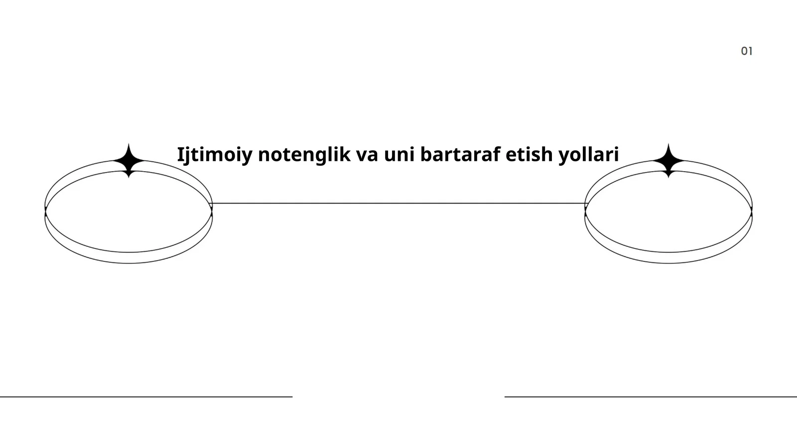 Ijtimoiy notenglik va uni bartaraf etish yollari