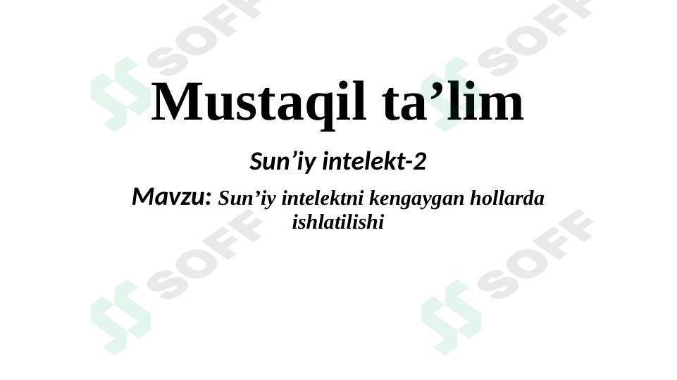 Product slide 1