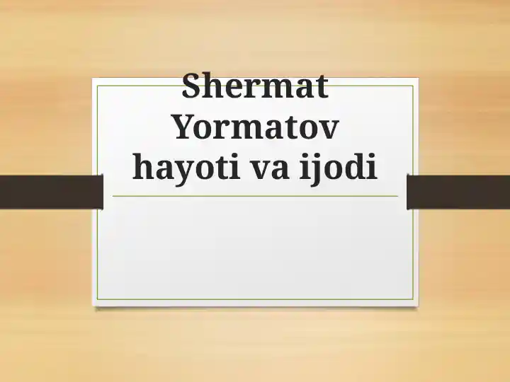 Product slide 1