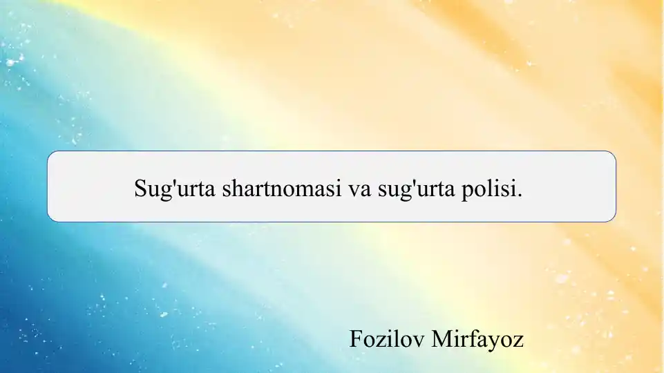 Product slide 1