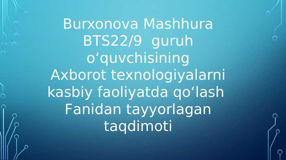 Product slide 1