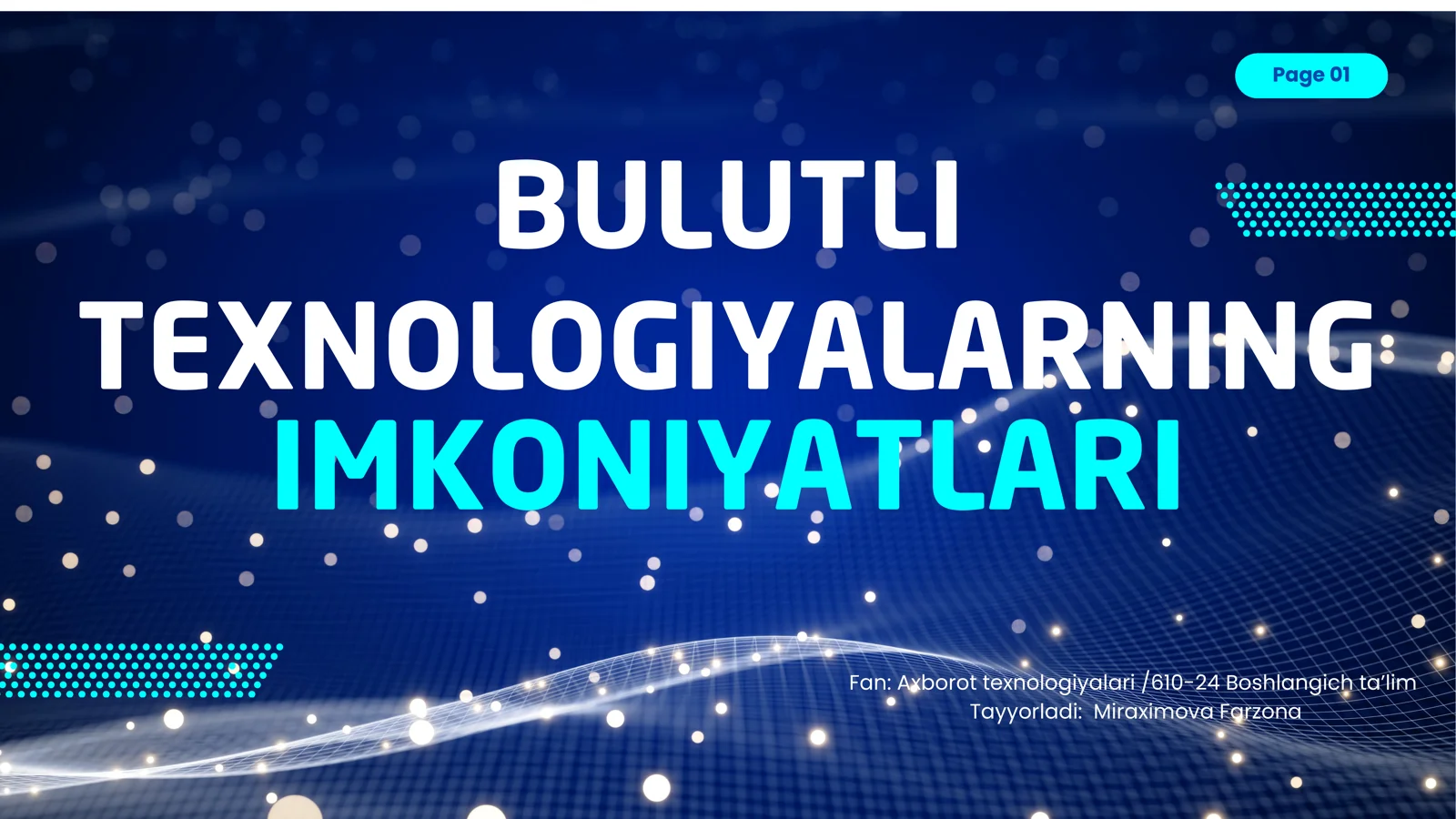Product slide 1