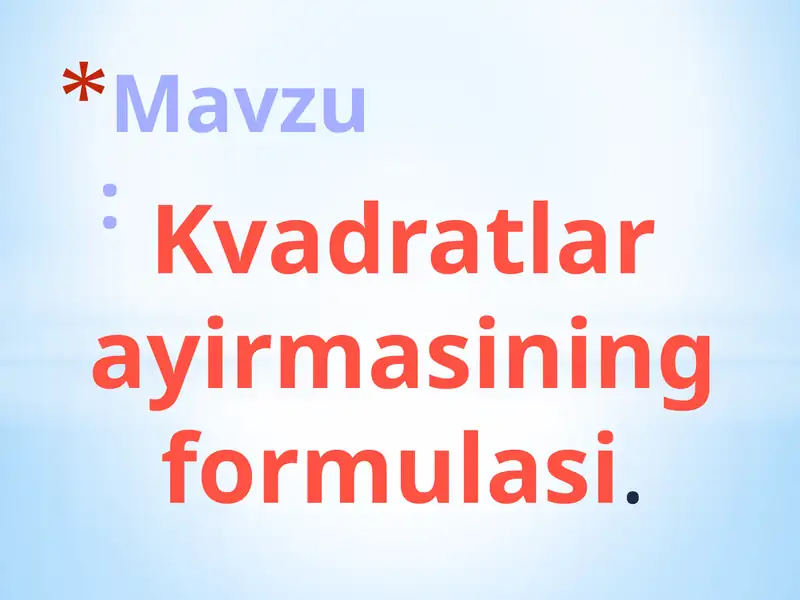 Product slide 1