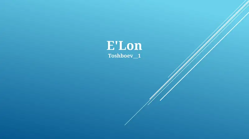 Product slide 1