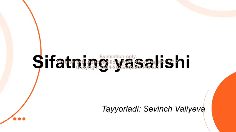 Product slide 1
