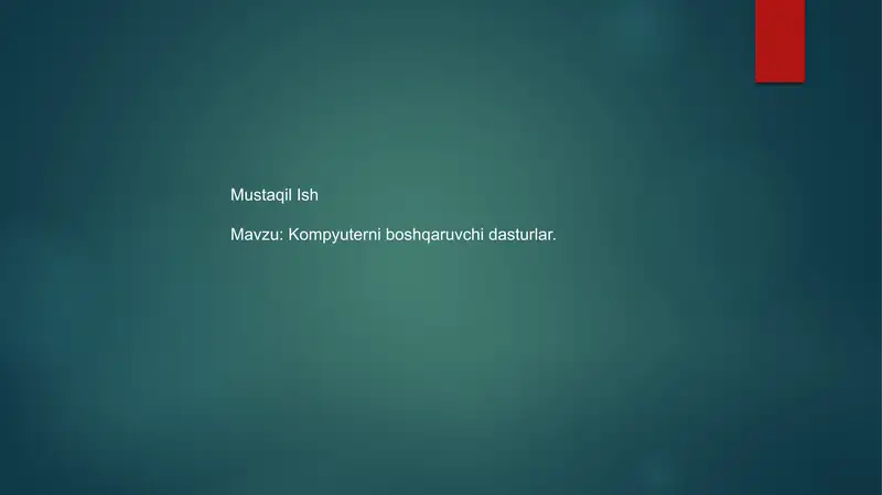 Product slide 1